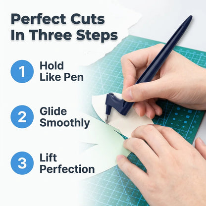 CraftPen™ - 360-degree rotating blade for effortless precision