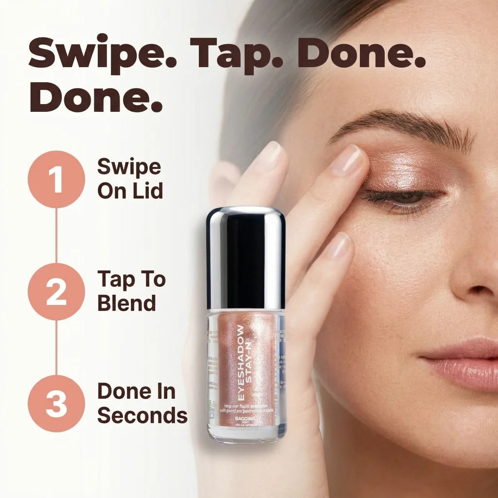 EasyTint™ - Crease-resistant liquid eyeshadow for all-day wear