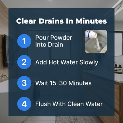ClearFlow™ - Fast-Acting Drain Cleaner