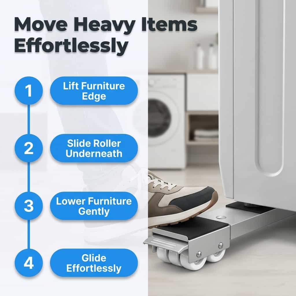 EasySlide™ - حرك الأثاث الثقيل بدون إجهاد