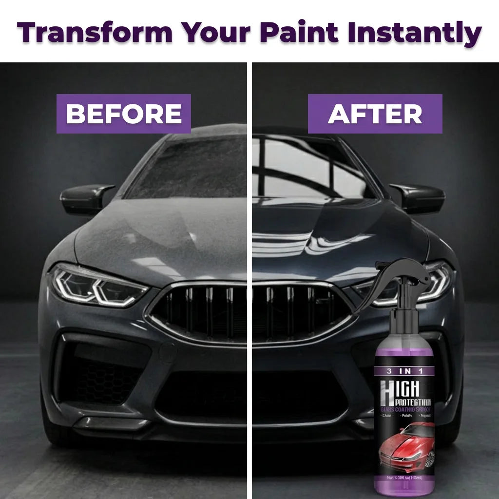 GlossMax™ - Professional 3-in-1 Ceramic Coating Spray