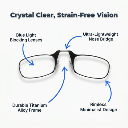 LightFit™ - Ultra-light ergonomic frame for all-day comfort