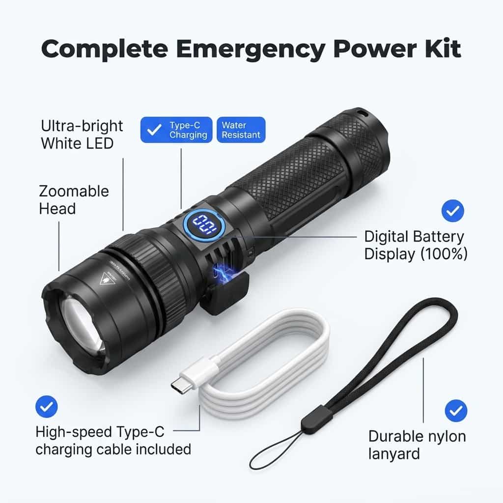 BrightMax™ - Ultra-Bright Zoom LED Flashlight