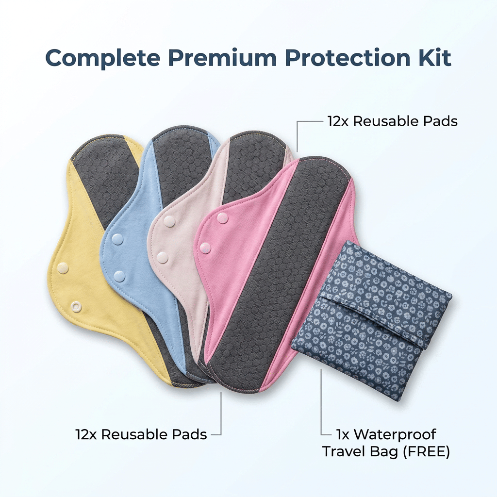 Almohadilla lavable e impermeable - Control de olores con grafeno