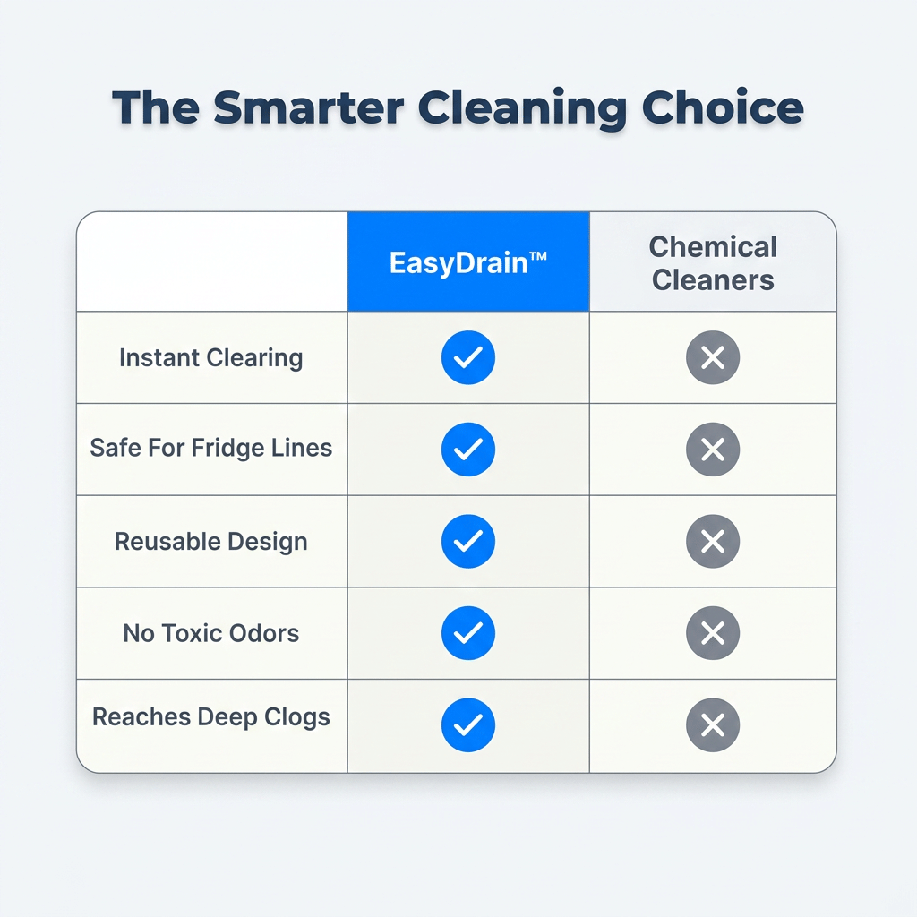 EasyDrain™ - Flexible Brush & Spray for Clog-Free Pipes