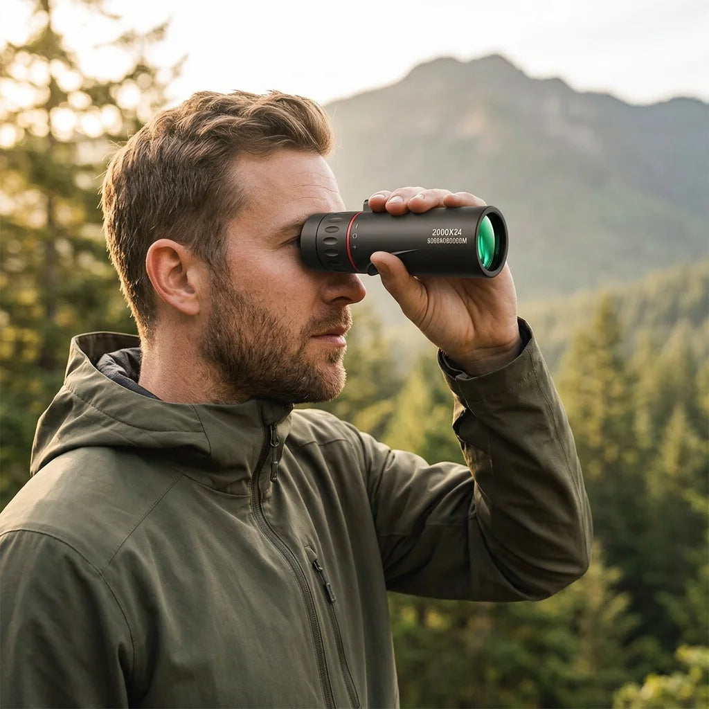 ZoomMax™ - High Definition 8X Compact Monocular Telescope