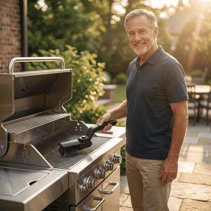 GrillMaster Pro™ - Łatwe czyszczenie grilla w kilka sekund