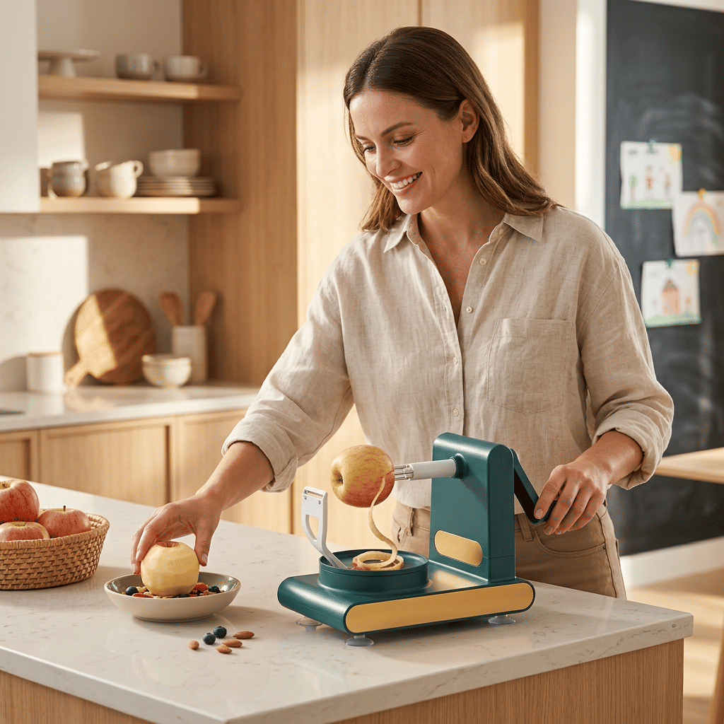 EasyPeel™ - Effortless and precise fruit peeling