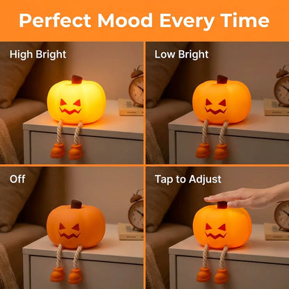 SpookGlow™ - Rechargeable Halloween bedside lamp with adjustable brightness