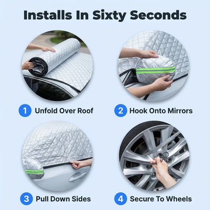 WeatherGuard™ - Waterproof and UV-resistant outdoor car cover