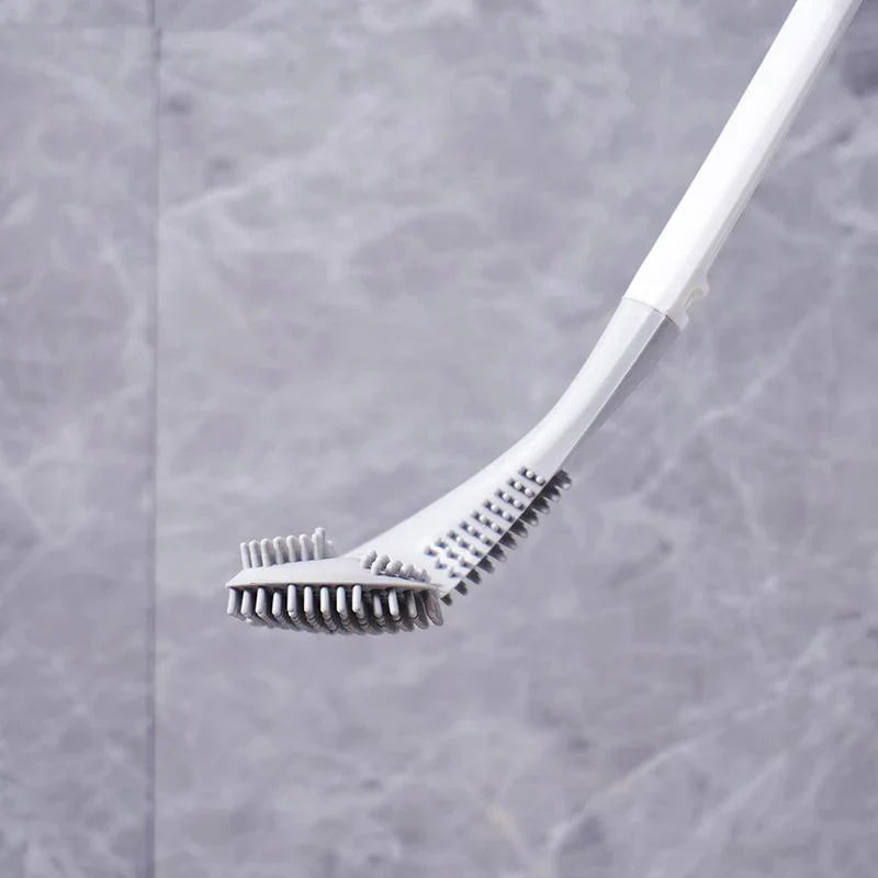 Silicone Toilet Brush - Sparkling Clean Toilets Without the Struggle