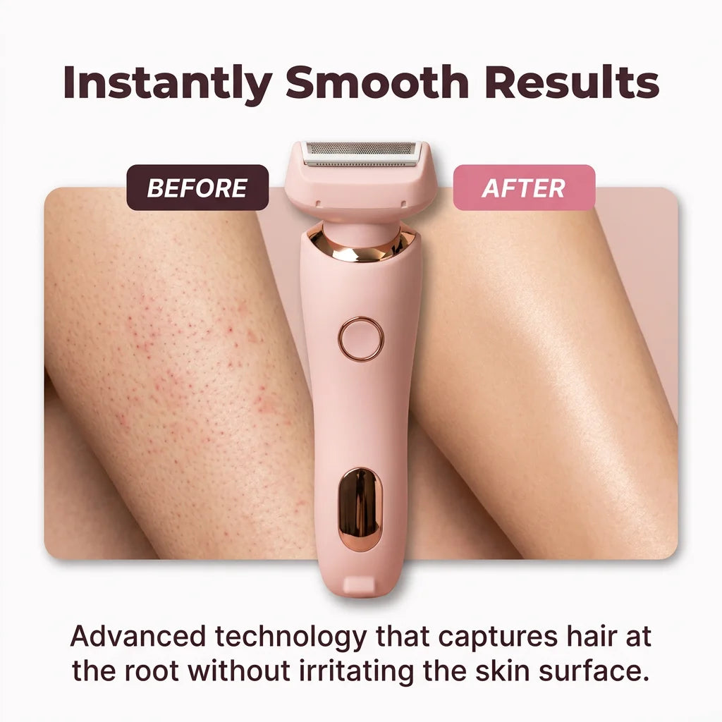 SafeClear™ - Painless and irritation free hair removal for silky smooth skin