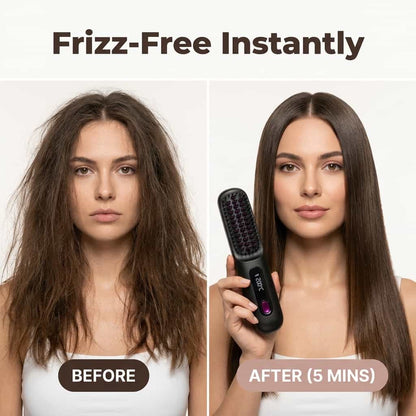 FrizzGuard™ - جهاز تصفيف لاسلكي ضد التجعد