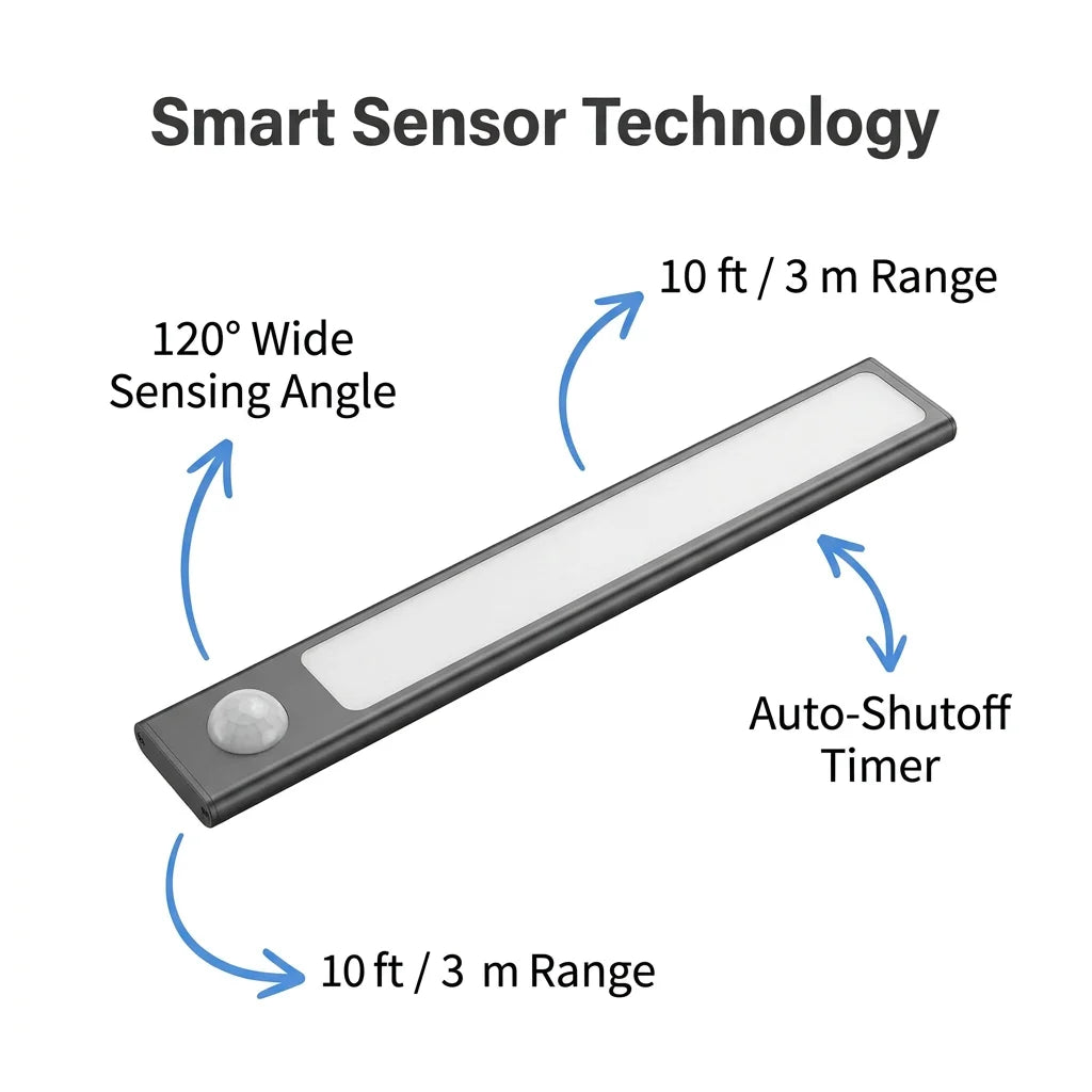 MotionShine™ - Automatic motion sensor LED lighting