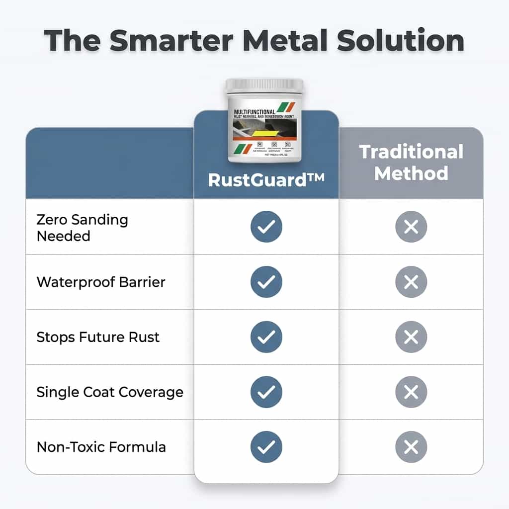 RustGuard™ - Détachant rouille et protecteur de métal