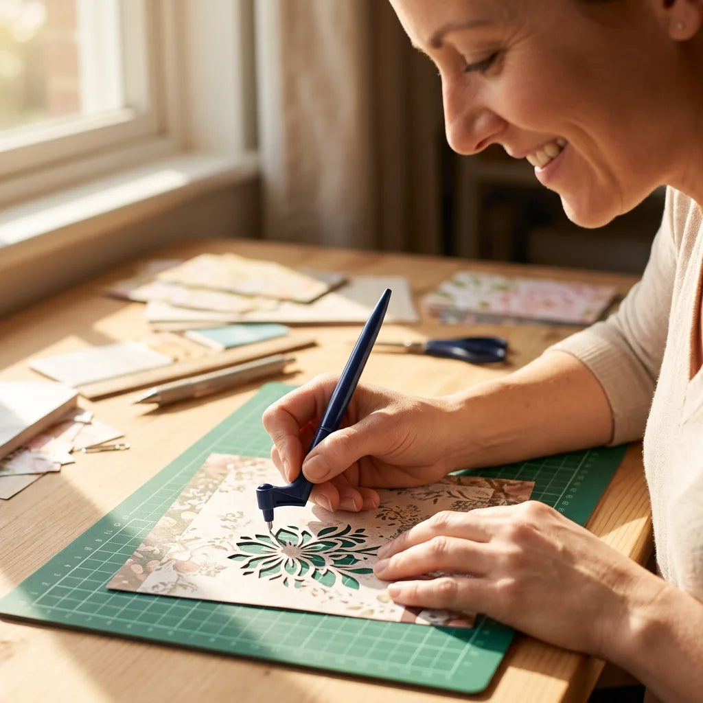 CraftPen™ - 360-degree rotating blade for effortless precision
