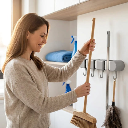 WallHold™ - Damage-free wall mount storage for small spaces