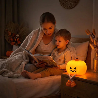 SpookGlow™ - Rechargeable Halloween bedside lamp with adjustable brightness