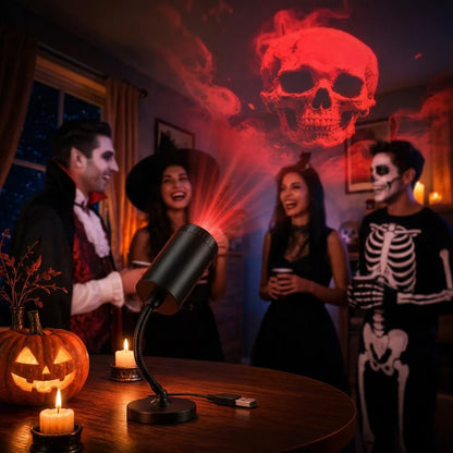SpookBeam™ - HD Halloween projector with 6 interchangeable spooky themes