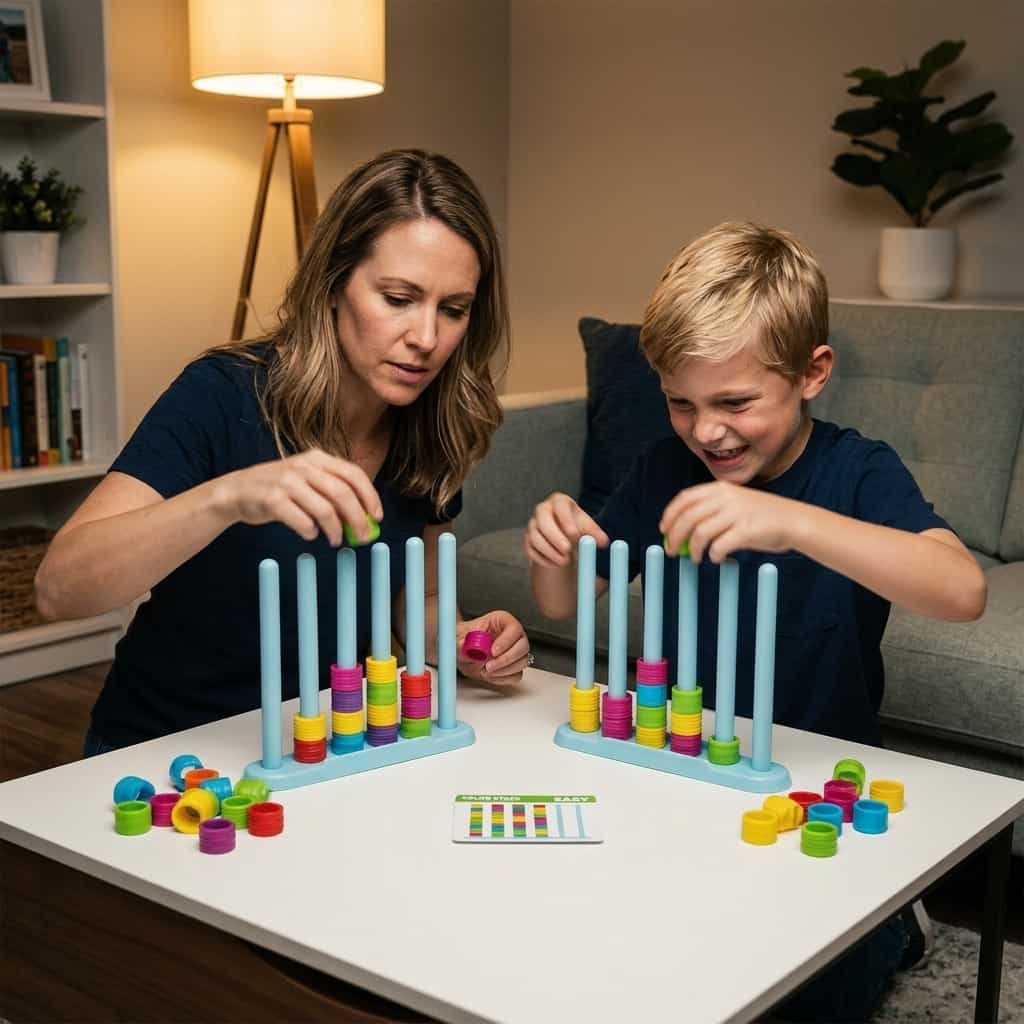Speed Stacking puslespil - Færdighedsopbyggende udfordring