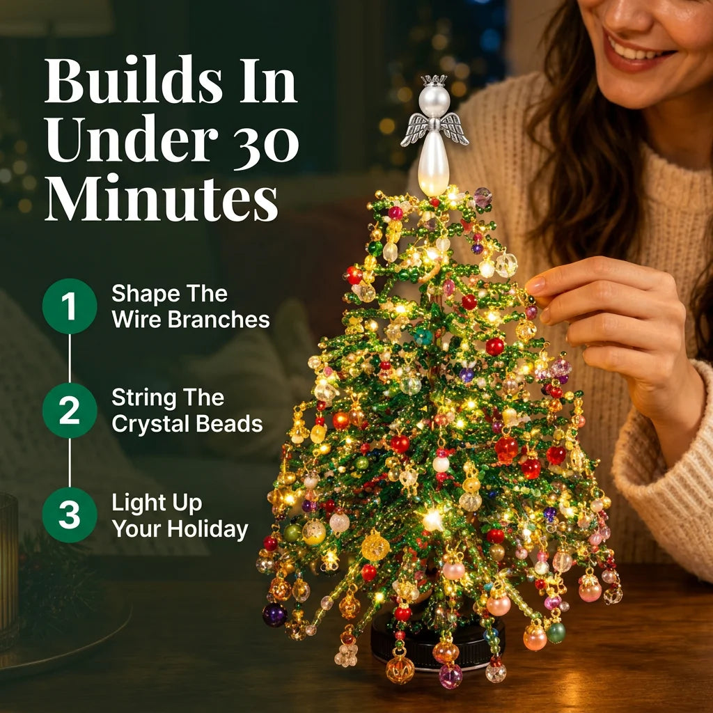 FestiveGlow™ - Complete All-in-One Holiday Tree Crafting Kit