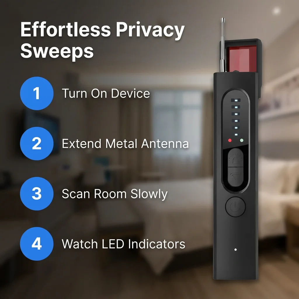 CamFind™ - Professional hidden camera and bug detector