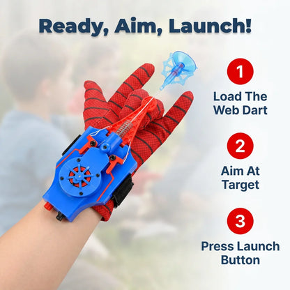WebBlast™ - Ultimate Superhero Wrist Launcher for Active Play