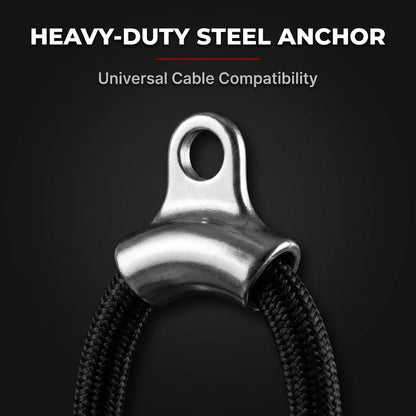TriPull™ Tricep Rope with Ergonomic Handles