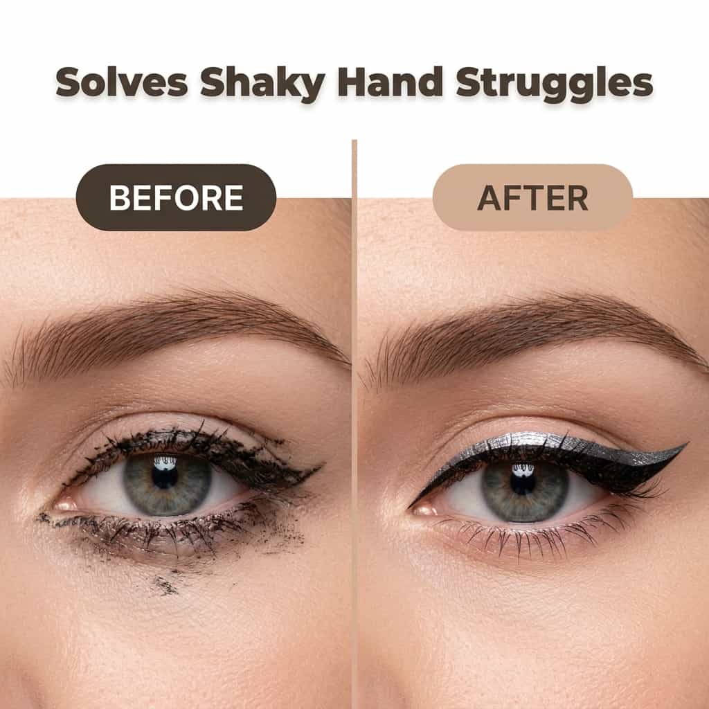 Adesivi per Eyeliner Riutilizzabili - Look Glam Istantaneo in Secondi