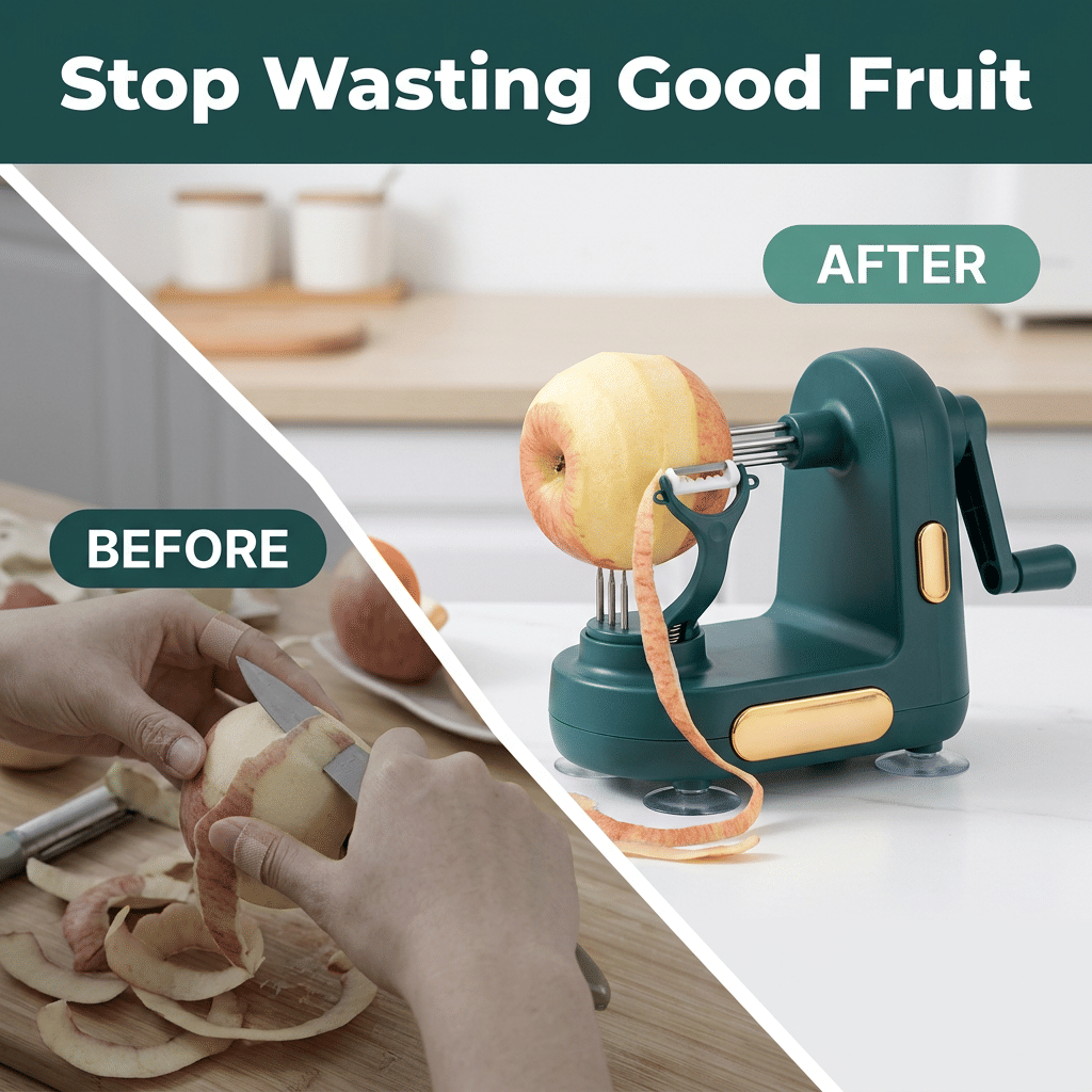 EasyPeel™ - Effortless and precise fruit peeling