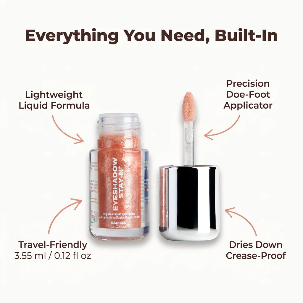 EasyTint™ - Crease-resistant liquid eyeshadow for all-day wear