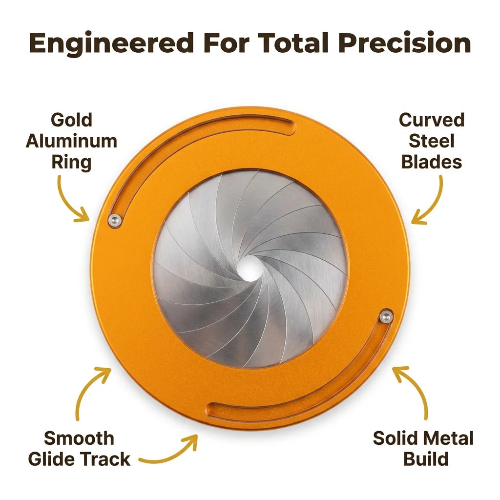 CircleLock™ - Bendable Compass and Round Ruler for Precise Circles