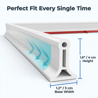 SplashShield™ - Flexible Bathroom Water Barrier