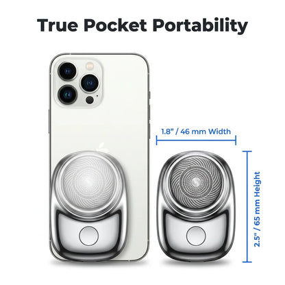 Portable Mini Electric Shaver - Compact Pocket Grooming