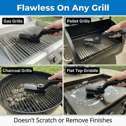 GrillMaster Pro™ - Łatwe czyszczenie grilla w kilka sekund