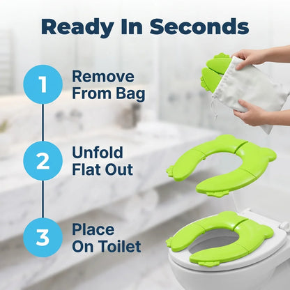 FoldSeat™ - Portable and Foldable Potty Training Seat for Travel