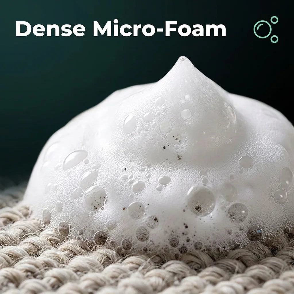 DryFoam™ - Waterless carpet stain remover for instant results