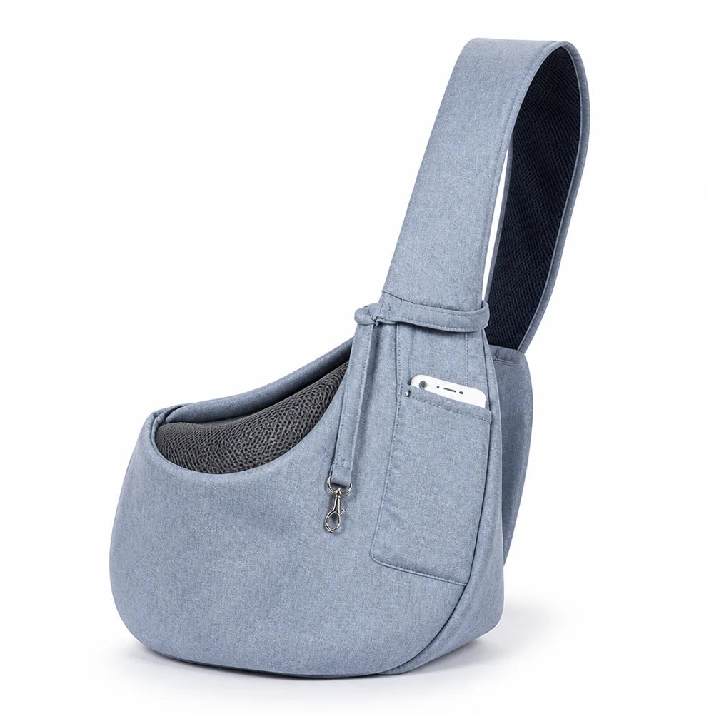 SoftSling™ - Ventilated Mesh and Padded Dog Sling Carrier