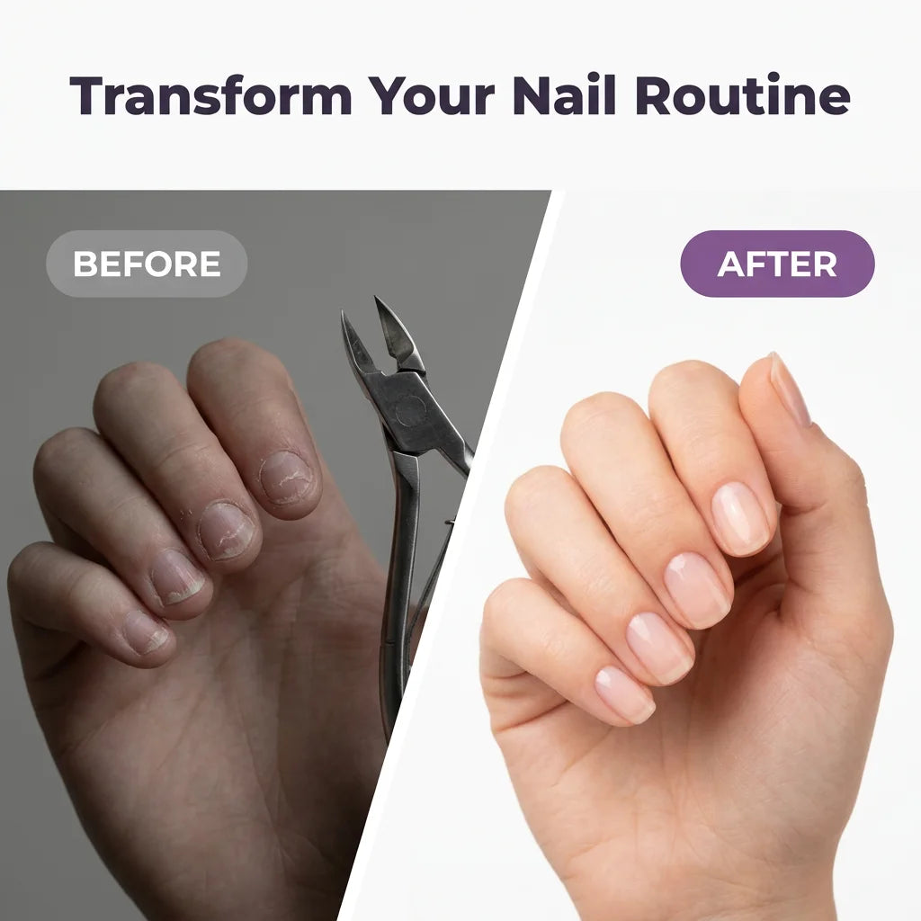 SmartTrim™ - 2-in-1 professional salon-quality nail clipper and polisher