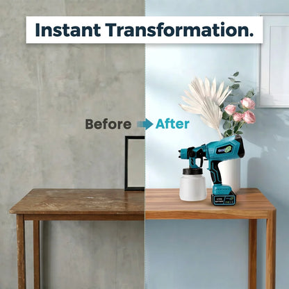 PowerPaint™ - Cordless high-pressure paint sprayer for professional finishes
