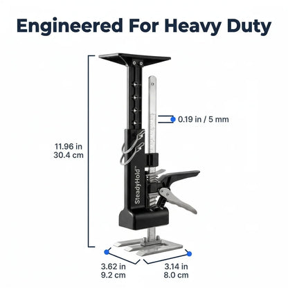 SteadyHold™ - Precision Height Adjustable Support for Solo Cabinet Assembly