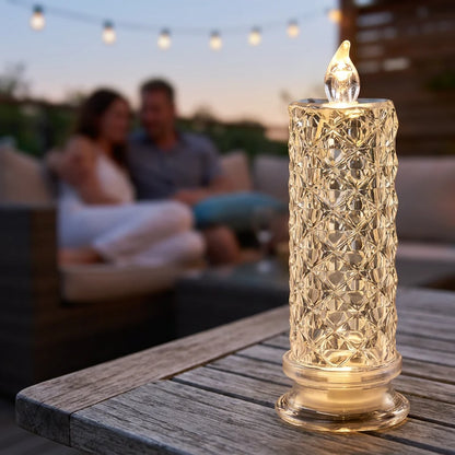 CrystalShine™ - Safe and Mess-Free Battery Operated Glitter Candle Lights
