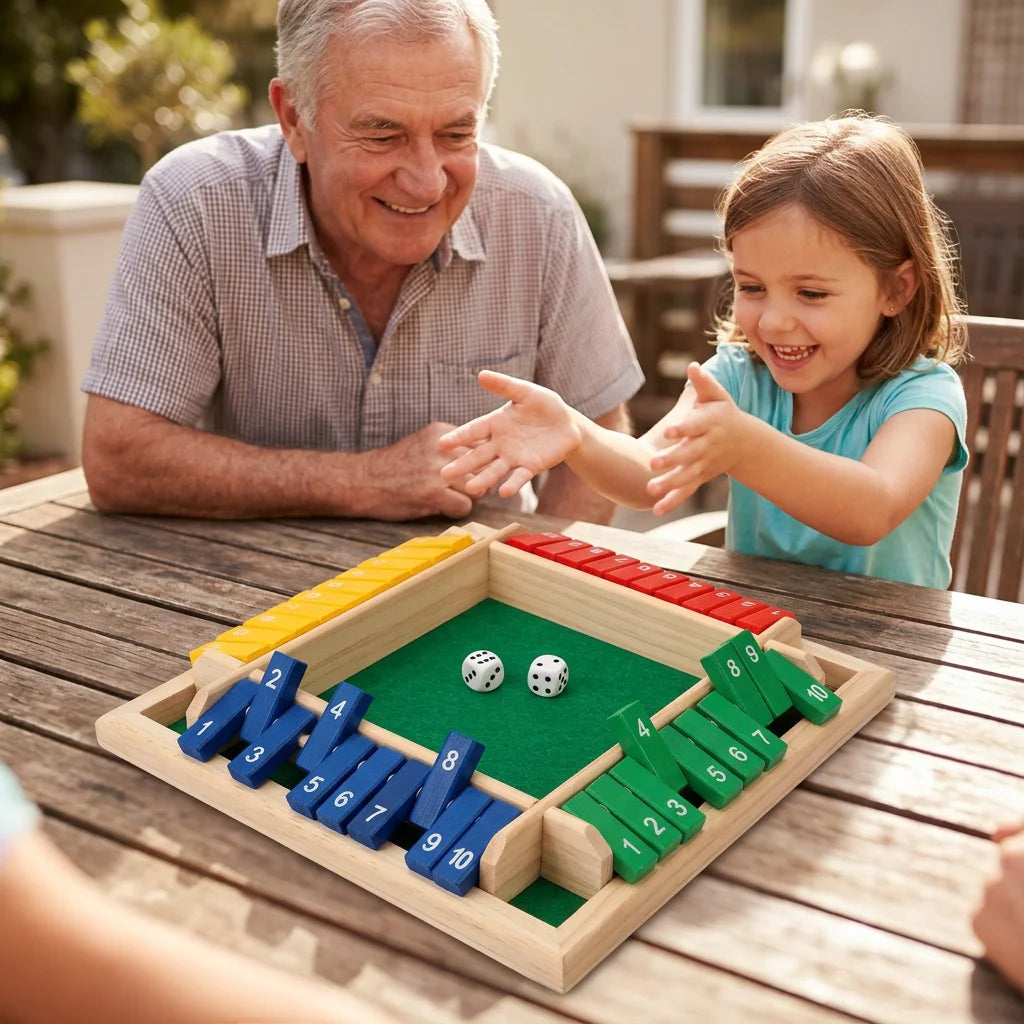 ProDice™ - Classic wooden math game for families