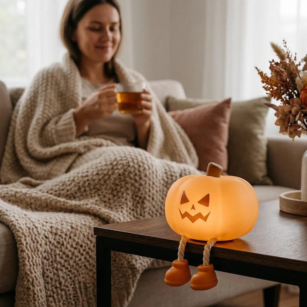 SpookGlow™ - Rechargeable Halloween bedside lamp with adjustable brightness