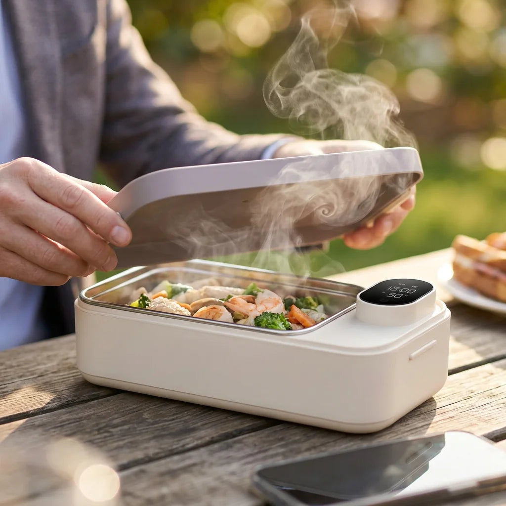 WarmBox™ – bärbar elektrisk matvärmare