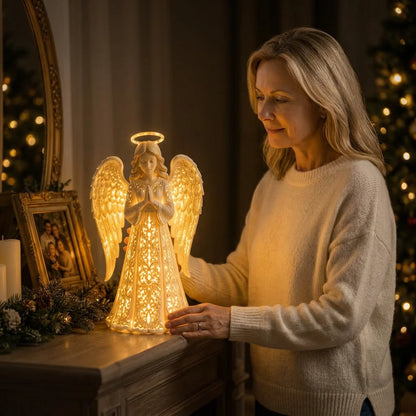 PeaceAngel™ - Elegant LED Christmas angel for a cozy home