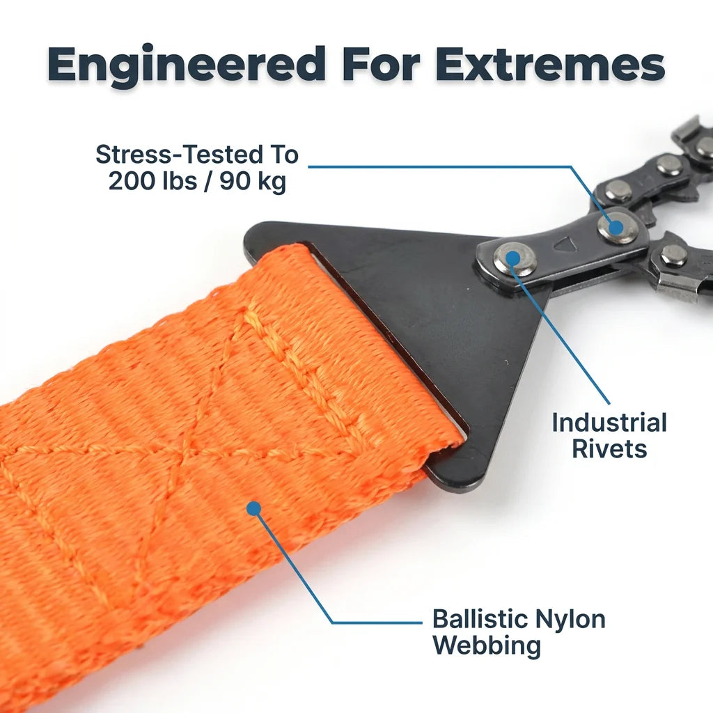 SawBlaze™ - Ultra-Portable Steel Saw for Camping and Survival