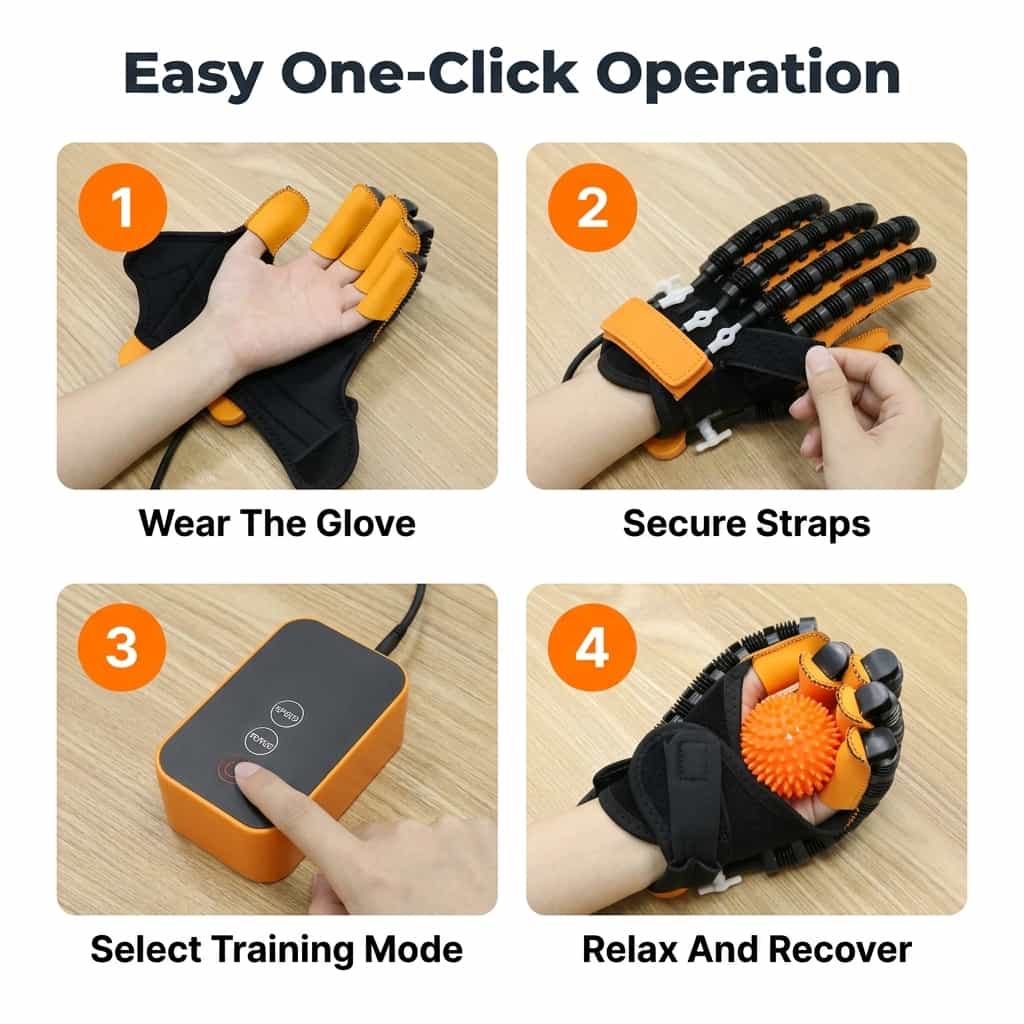 Automatic Hand Exerciser - Targeted Therapy for Stiffness
