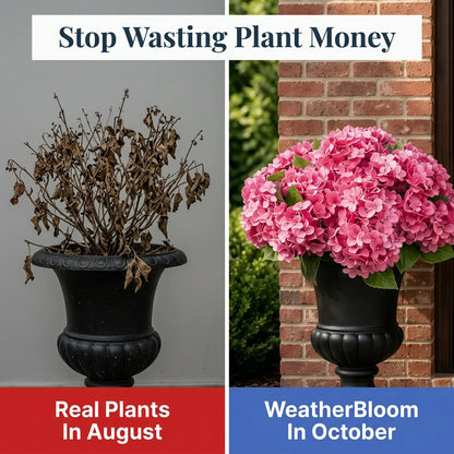 WeatherBloom™ - flori din mătase rezistente la intemperii, care nu se decolorează și nu se ofilesc niciodată