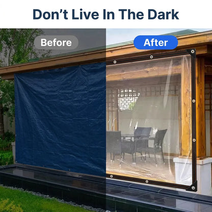 RainBlock™ - Transparent Weather Protection for Gardens and Patios
